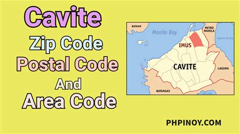 Cavite Zip Code/ Postal Code & Area C.